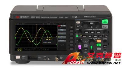 keysight是德 DSOX1202G 示波器：70/100/200 MHz，2 個(gè)模擬通道