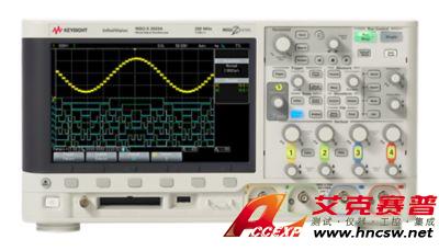 keysight是德 MSOX2024A 混合信號(hào)示波器：200 MHz，4 個(gè)模擬通道